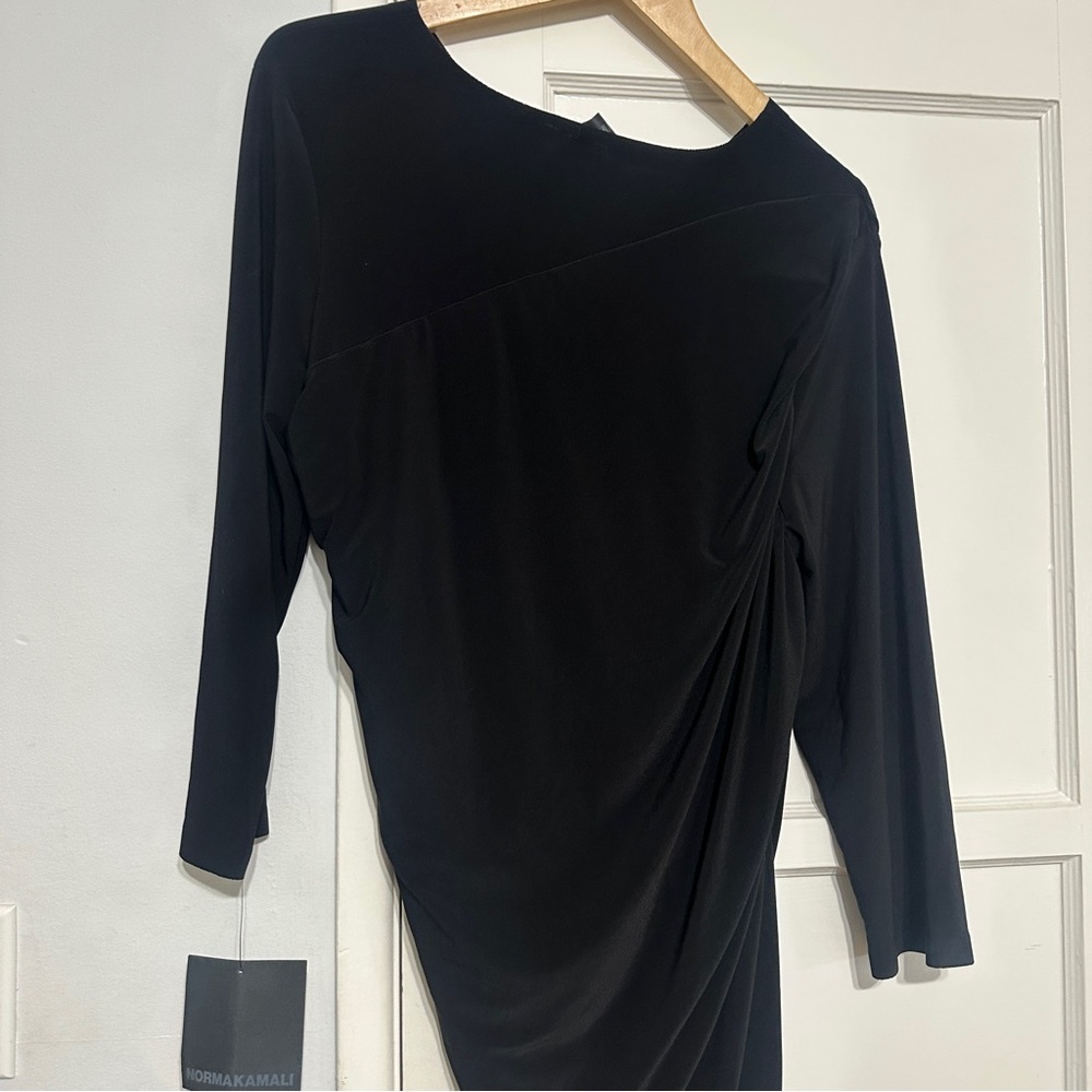 NWT NORMA KAMALI Long Sleeve Diana Gown Sz XL/42 - Picture 7 of 11